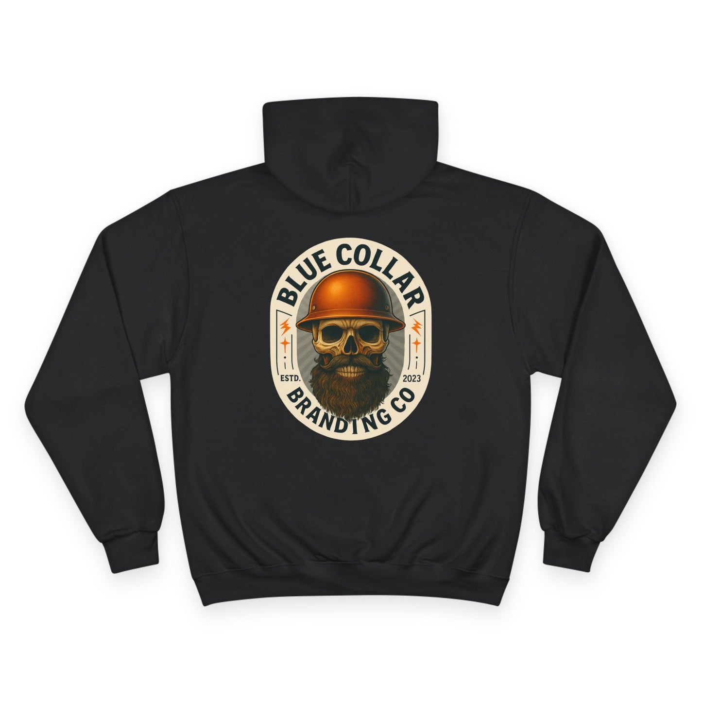 Champion Brand Bearded skull Hoodie